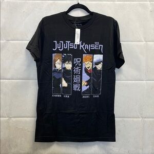 Crunchyroll, Black, Jujutsu Kaisën, Shortsleeved Graphic Tee (M)